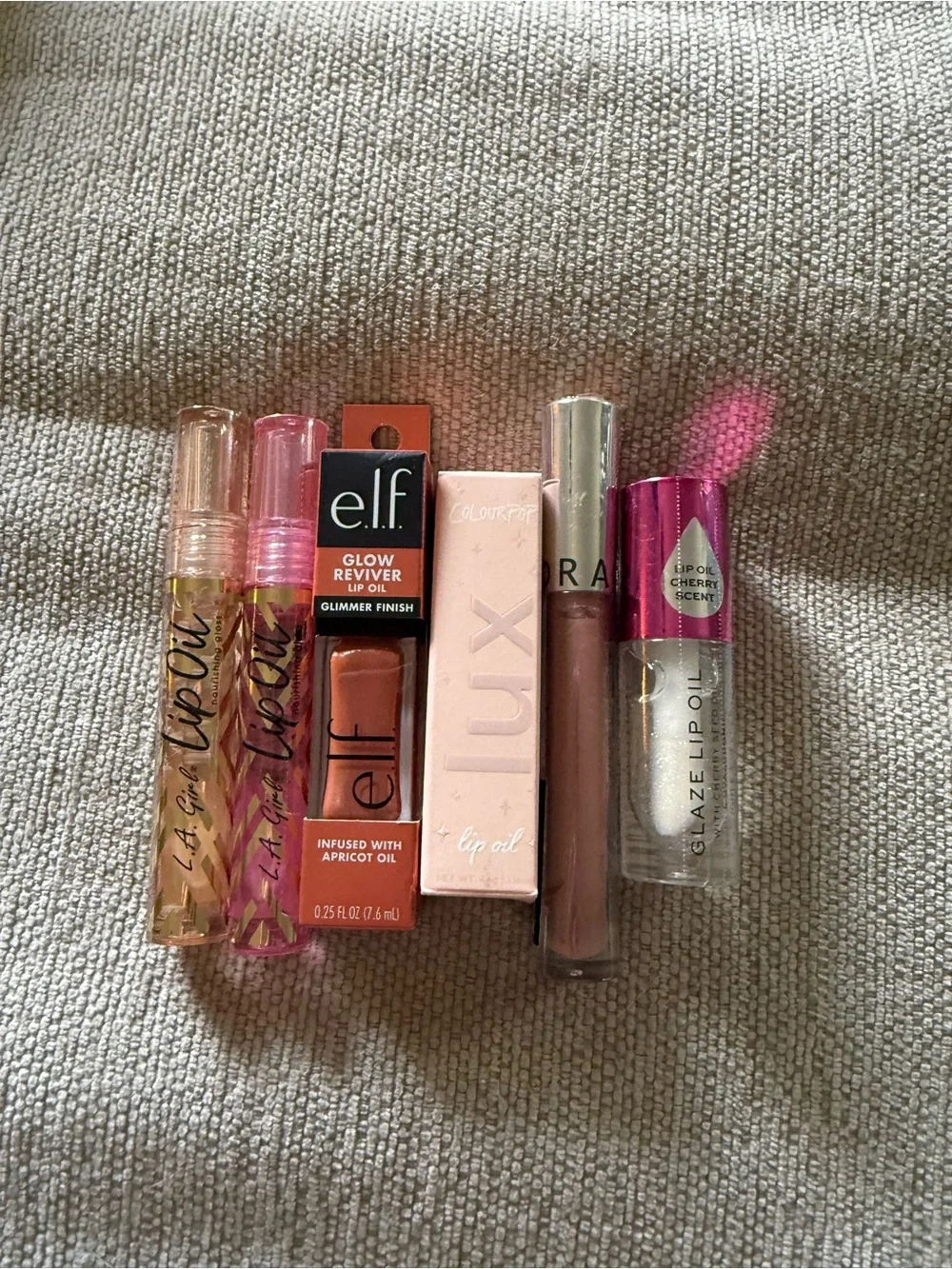 ELF Glow Reviver Lip Oil & colourpop and more  Gloss Set